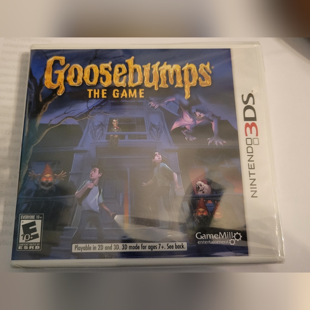 Brand New Nintendo 3DS Goosebumps The Game